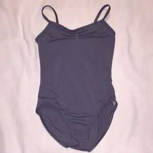 Gray Camisole Leotard